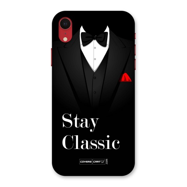 Stay Classic Back Case for iPhone XR