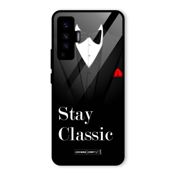 Stay Classic Glass Back Case for Vivo X50