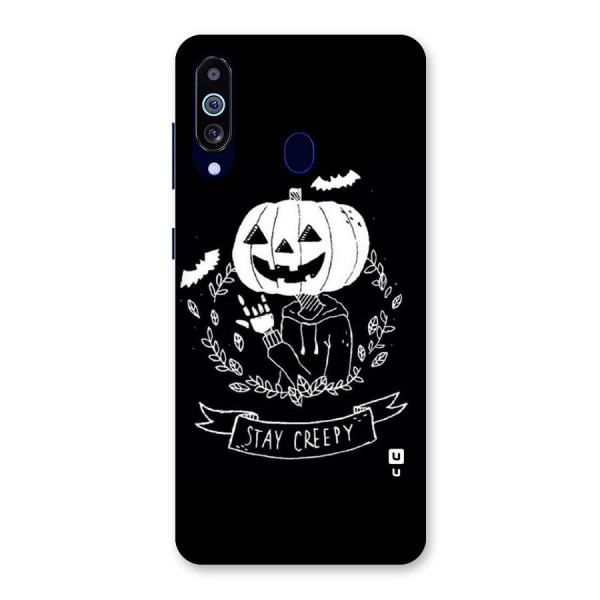 Stay Creepy Back Case for Galaxy M40