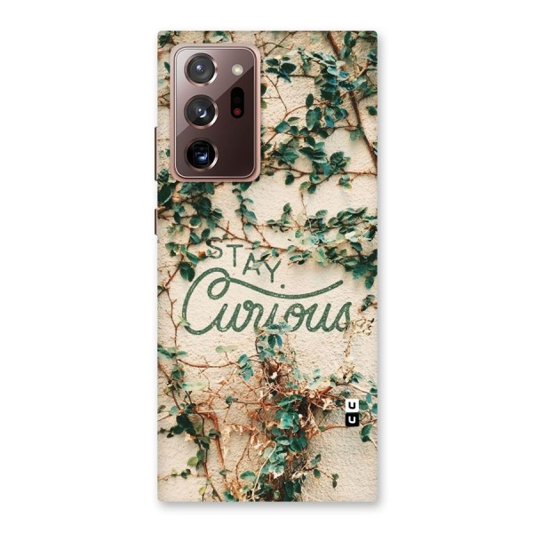 Stay Curious Back Case for Galaxy Note 20 Ultra