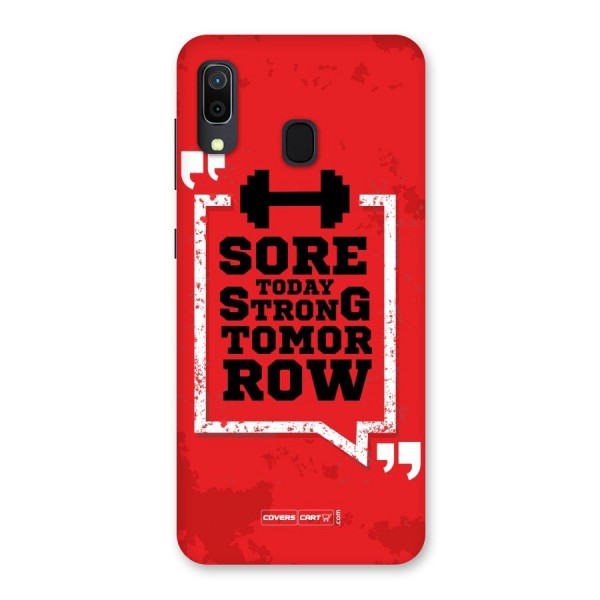 Stay Strong Back Case for Galaxy A30