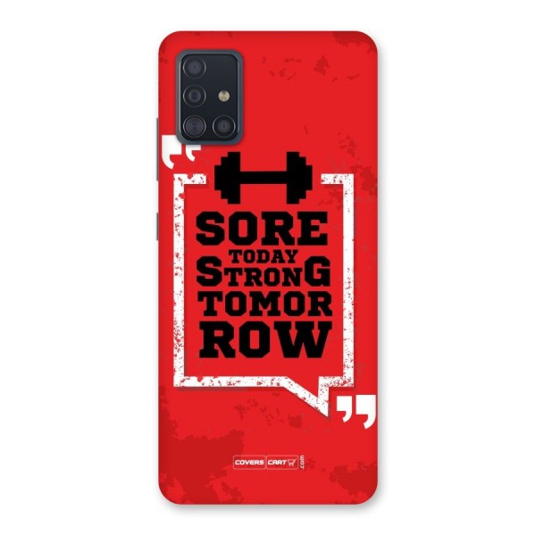 Stay Strong Back Case for Galaxy A51