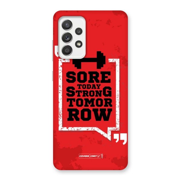 Stay Strong Back Case for Galaxy A52
