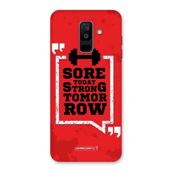 Stay Strong Back Case for Galaxy A6 Plus
