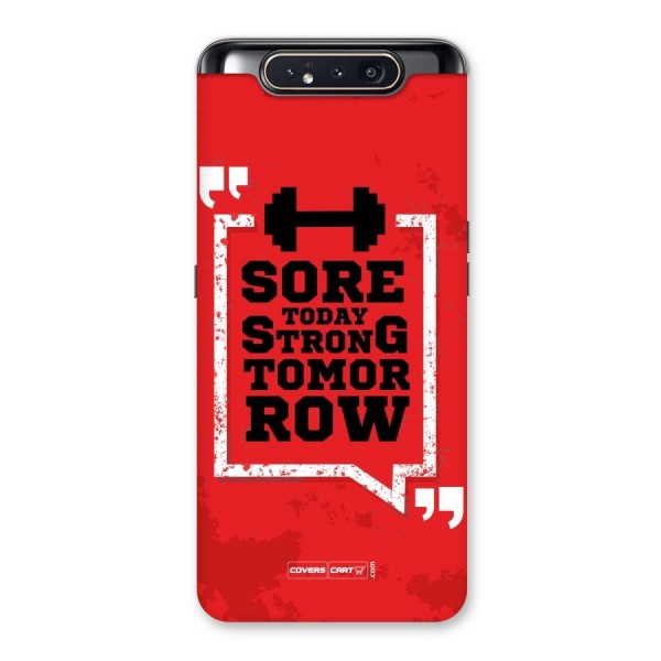 Stay Strong Back Case for Galaxy A80