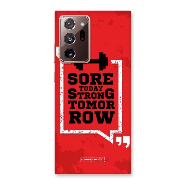 Stay Strong Back Case for Galaxy Note 20 Ultra