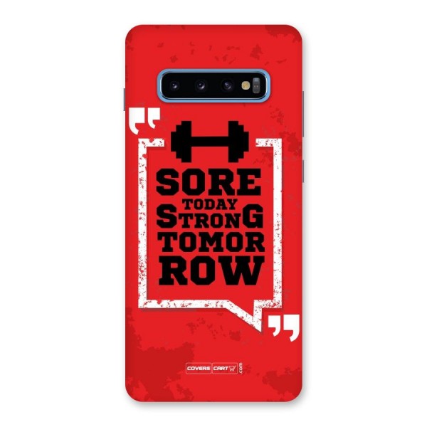 Stay Strong Back Case for Galaxy S10 Plus