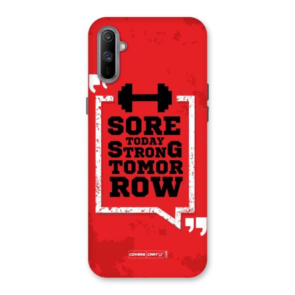 Stay Strong Back Case for Realme C3
