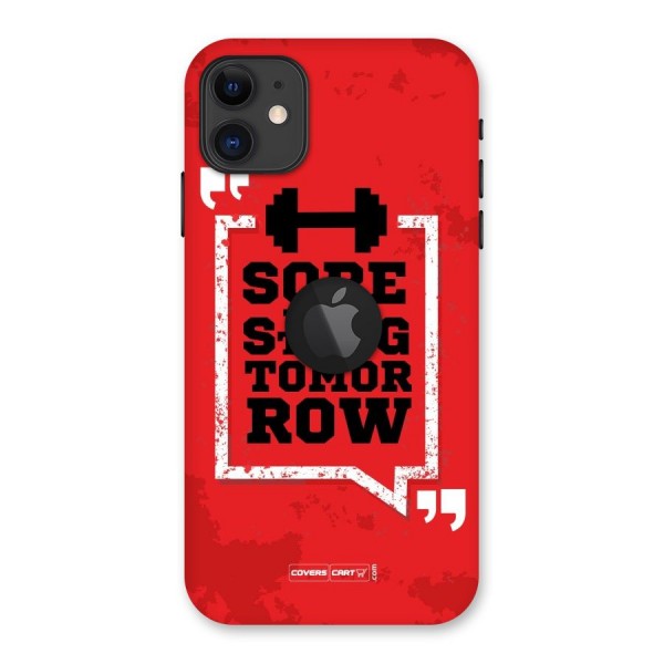 Stay Strong Back Case for iPhone 11 Logo Cut