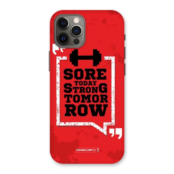 Stay Strong Back Case for iPhone 12 Pro