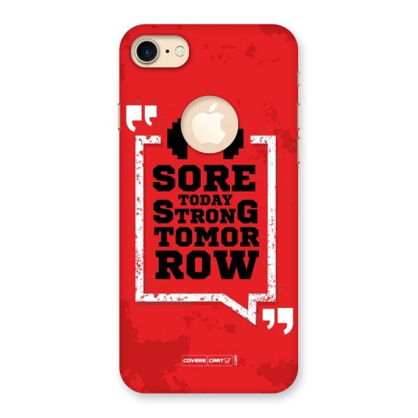 Stay Strong Back Case for iPhone 7 Logo Cut