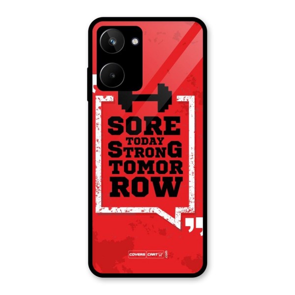 Stay Strong Glass Back Case for Realme 10