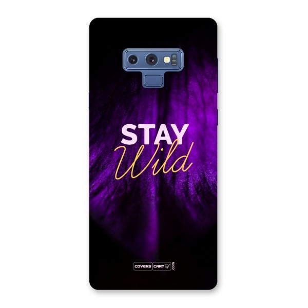 Stay Wild Back Case for Galaxy Note 9