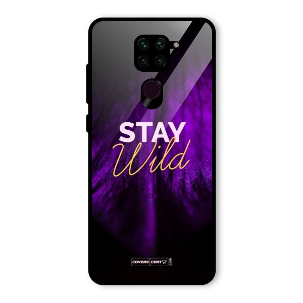 Stay Wild Glass Back Case for Redmi Note 9