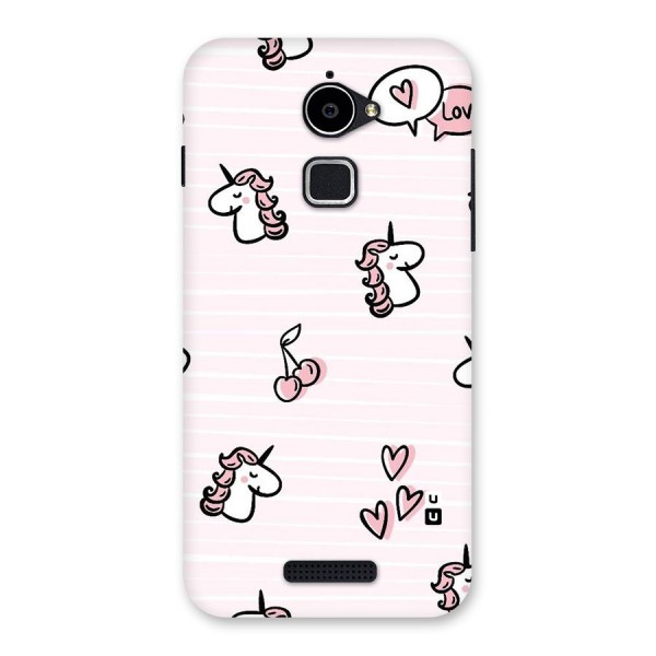 Strawberries And Unicorns Back Case for Coolpad Note 3 Lite