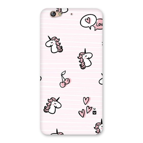 Strawberries And Unicorns Back Case for Gionee S6