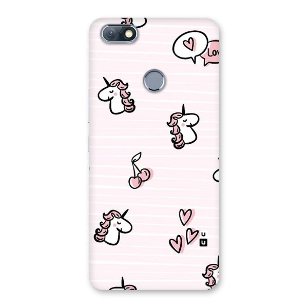 Strawberries And Unicorns Back Case for Infinix Note 5