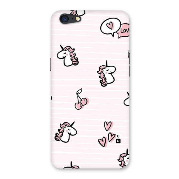 Strawberries And Unicorns Back Case for Oppo A71