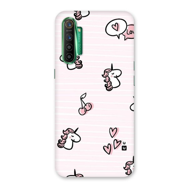 Strawberries And Unicorns Back Case for Realme X2