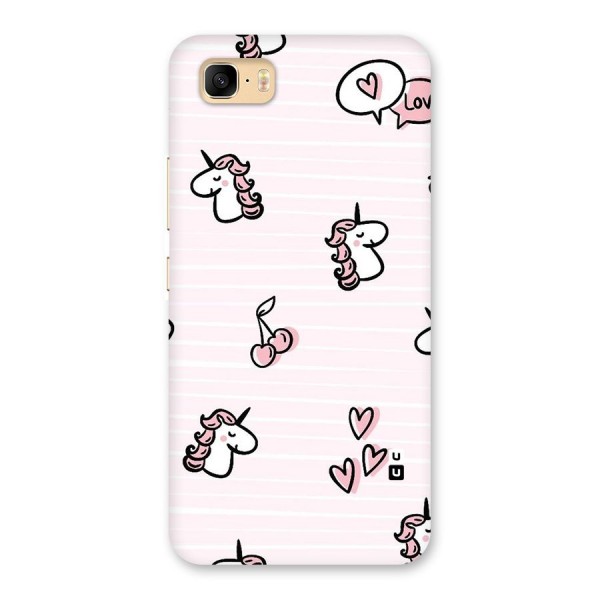 Strawberries And Unicorns Back Case for Zenfone 3s Max
