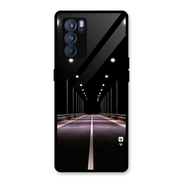 Street Light Glass Back Case for Oppo Reno6 Pro 5G