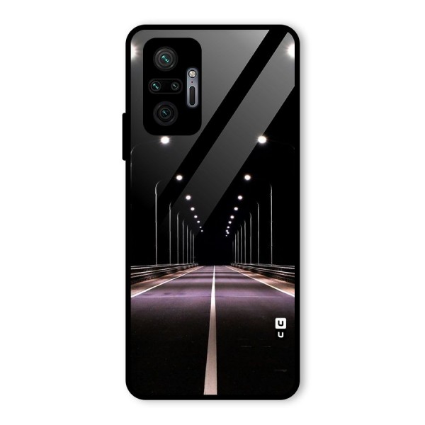 Street Light Glass Back Case for Redmi Note 10 Pro Max