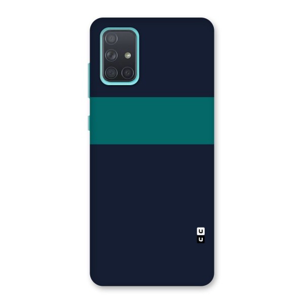 Stripe Block Back Case for Galaxy A71