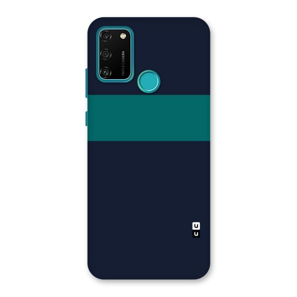Stripe Block Back Case for Honor 9A