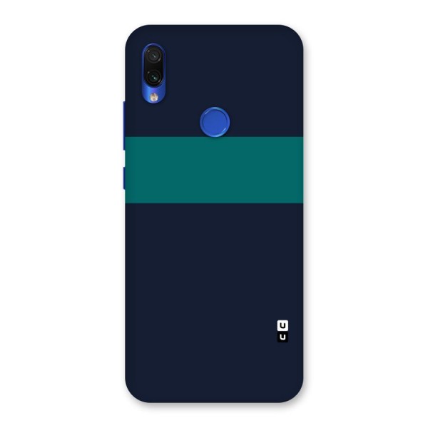 Stripe Block Back Case for Redmi Note 7S