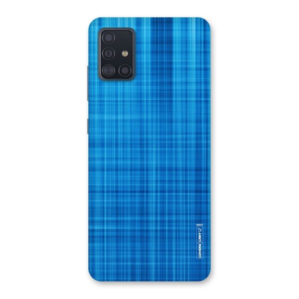 Stripe Blue Abstract Back Case for Galaxy A51