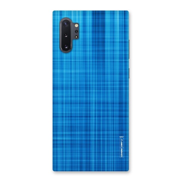 Stripe Blue Abstract Back Case for Galaxy Note 10 Plus