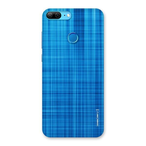 Stripe Blue Abstract Back Case for Honor 9 Lite