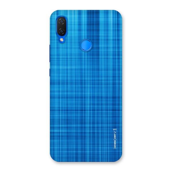 Stripe Blue Abstract Back Case for Huawei P Smart+