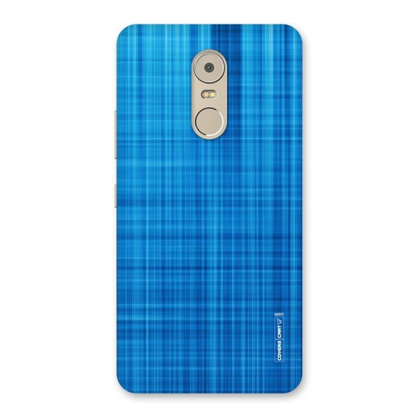 Stripe Blue Abstract Back Case for Lenovo K6 Note