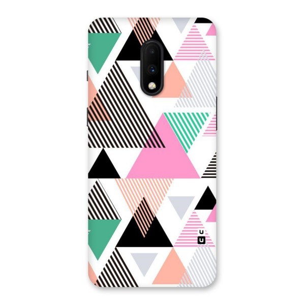 Stripes Abstract Colors Back Case for OnePlus 7