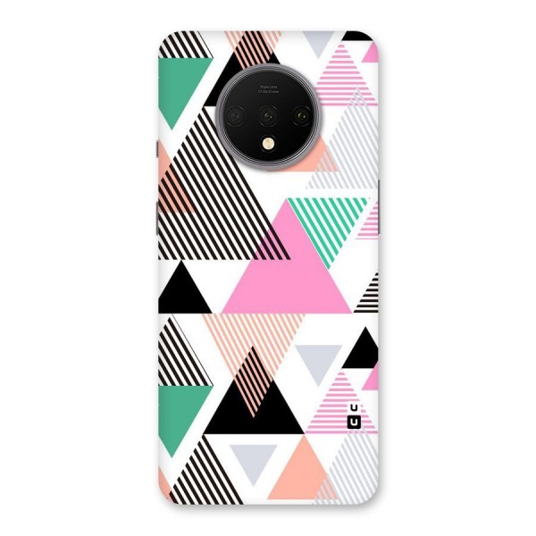 Stripes Abstract Colors Back Case for OnePlus 7T