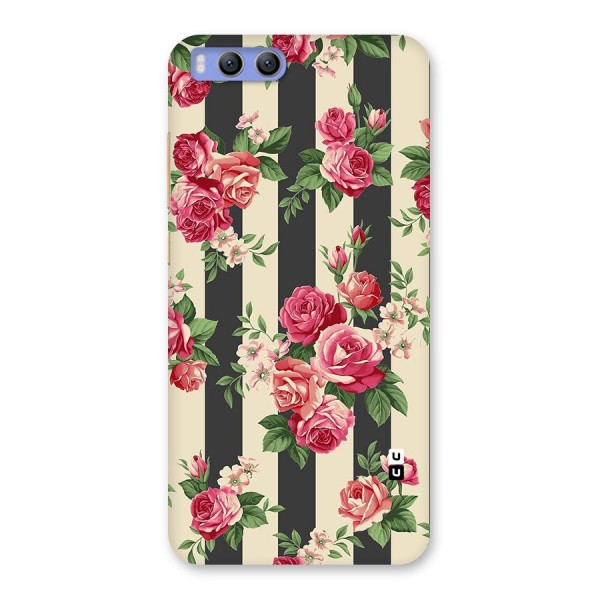 Stripes And Floral Back Case for Xiaomi Mi 6