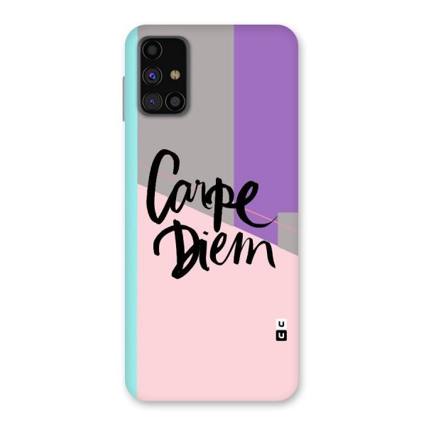 Stripes Black Diem Back Case for Galaxy M31s