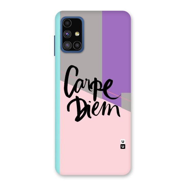 Stripes Black Diem Back Case for Galaxy M51