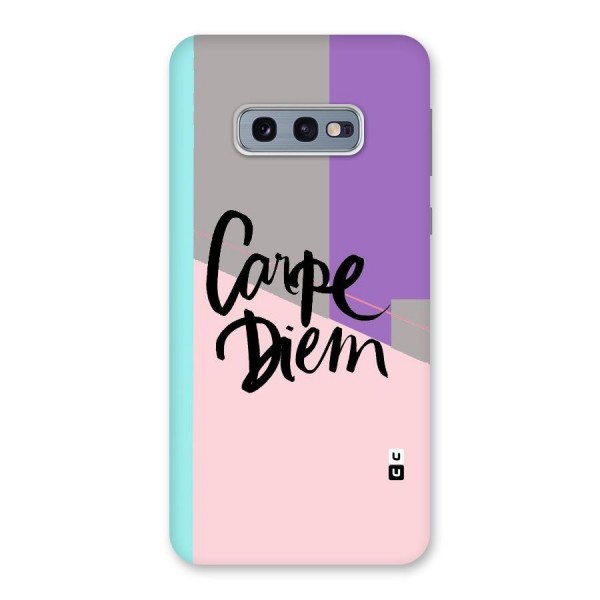 Stripes Black Diem Back Case for Galaxy S10e
