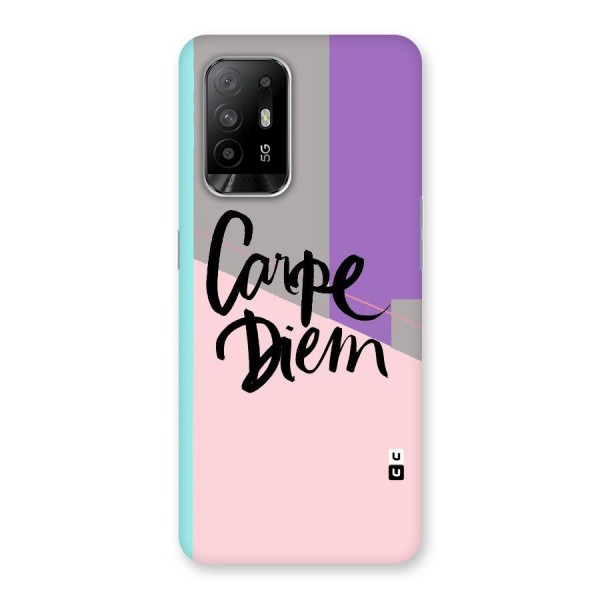 Stripes Black Diem Back Case for Oppo F19 Pro Plus 5G