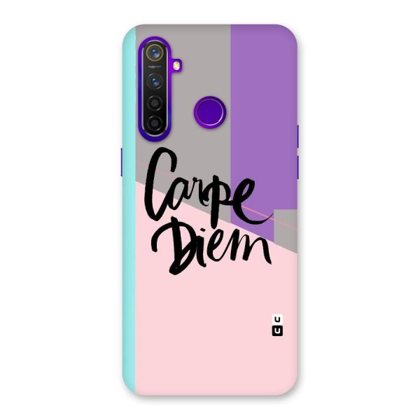 Stripes Black Diem Back Case for Realme 5 Pro