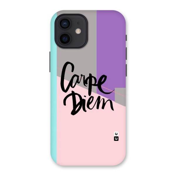 Stripes Black Diem Back Case for iPhone 12