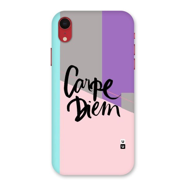 Stripes Black Diem Back Case for iPhone XR