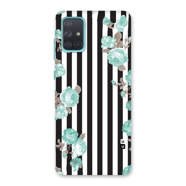 Stripes Bloom Back Case for Galaxy A71