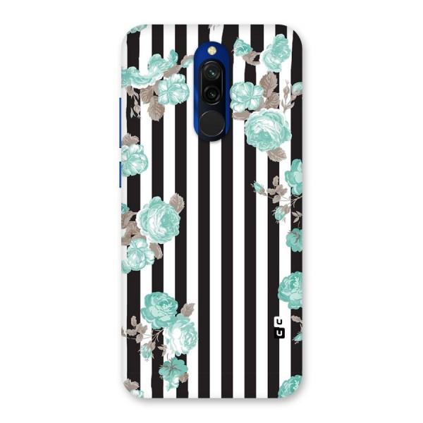 Stripes Bloom Back Case for Redmi 8