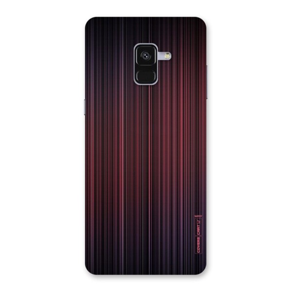 Stripes Gradiant Back Case for Galaxy A8 Plus