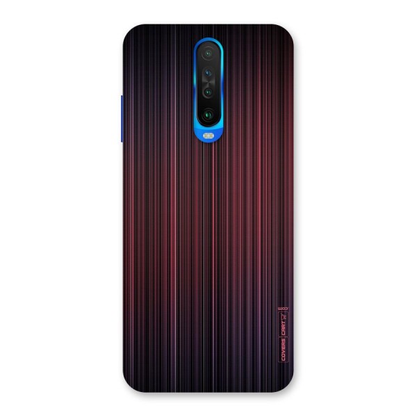 Stripes Gradiant Back Case for Poco X2