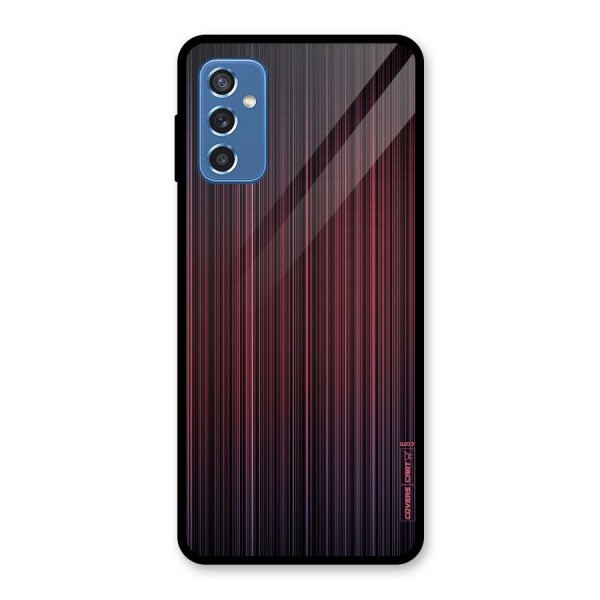 Stripes Gradiant Glass Back Case for Galaxy M52 5G