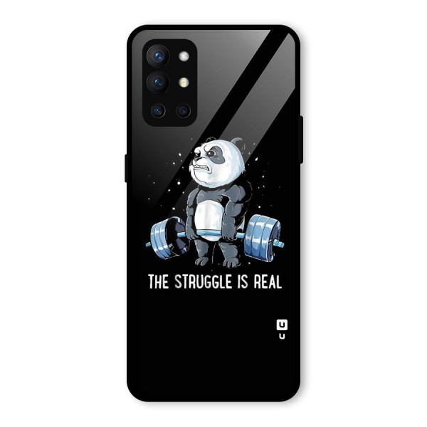 Struggle in Real Glass Back Case for OnePlus 9R